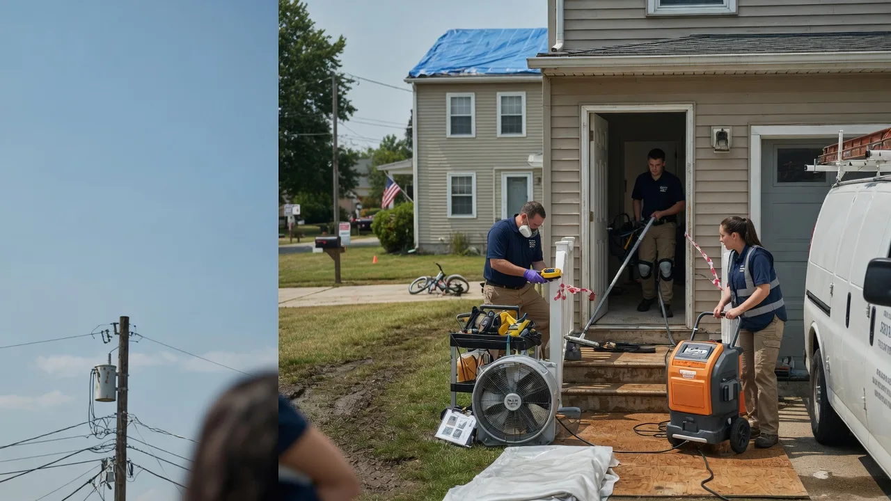 Water Damage Repair in Woodstock, IL near me